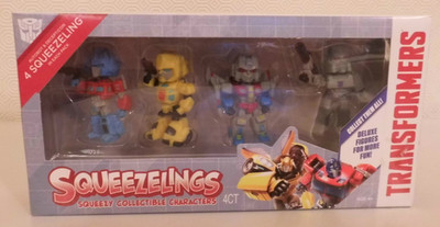 Transformers Authentic SQUEEZELINGS , 4er Set , NEU & OVP
