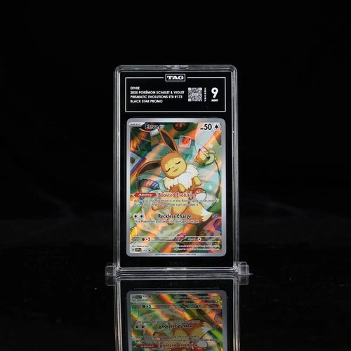 Eevee 173 Sv: Scarlet & Violet Promo Cards Holo TAG 9 FREE SHIPPING! NOT PSA!