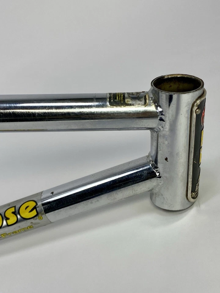 Mongoose Californian 1985 cuadro cromado 20” vintage Old School BMX bucle cola CrMo Foto 3 de 4