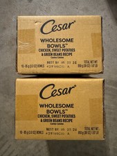 CESAR WHOLESOME BOWLS Chicken Sweet Potato Green Beans Adult Dog Food - 20 Count