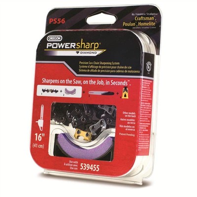 Oregon PS56 PowerSharp Chain & Sharpening Stone - Fast & Easy Sharpening!