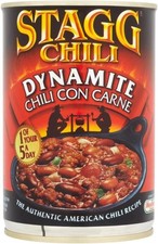 Hormel STAGG Chili Dynamite Hot Chili Con Carne ,400 g (Pack of 6)