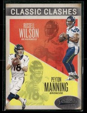 2016 Panini Classics #8 Russell Wilson / Peyton Manning Classic Clashes