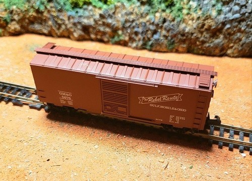 Escala N: Vintage Kadee Microtrenes Ruta Rebelde Box Car 5676 Modelo Tren Ferrocarril | Zustand: New