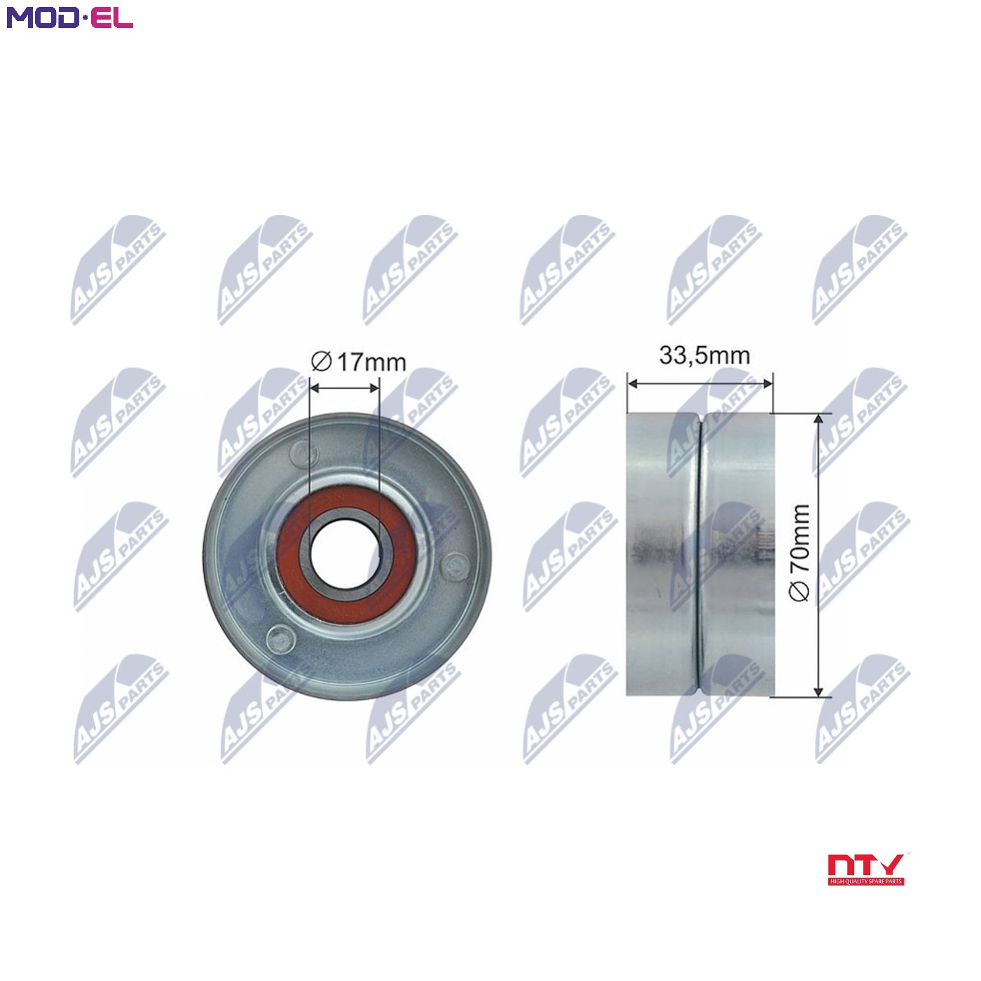 Tensioner, V-Belt Compatible With ALFA ROMEO 159, BRERA, SPIDER, BUICK EN - Image 10