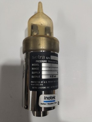 Setra Systems Model C280E Gauge Pressure Transducer Transmitter, Sensor Used
