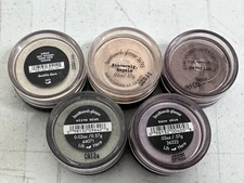 bareMinerals Lot of 5 Glimmer Glimpse i.d. Mineral Loose Eyeshadow Double Dare B