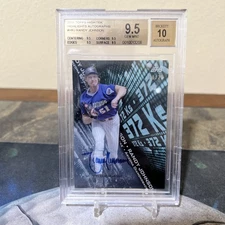2016 Topps High Tek Randy Johnson Diamondbacks Highlights Auto /25 BGS 9.5/10