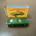 Matchbox Lesney Series 75 Ferrari Berlinetta Green Diecast Car with Original Box