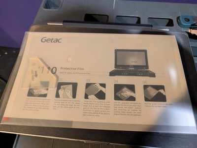 Getac Screen Protection Film Screen Protector for V110 tablet / Laptop GMPFX4