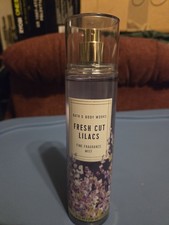 Bath  Body Works Fresh Cut Lilacs Fine Fragrance Mist 8 fl oz Lilac Dewy Greens