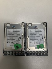 🔥 2x HPE 300GB 10K 2.5” SAS Hard Drive 653955-001 689287-001 w/ Tray 651687-001