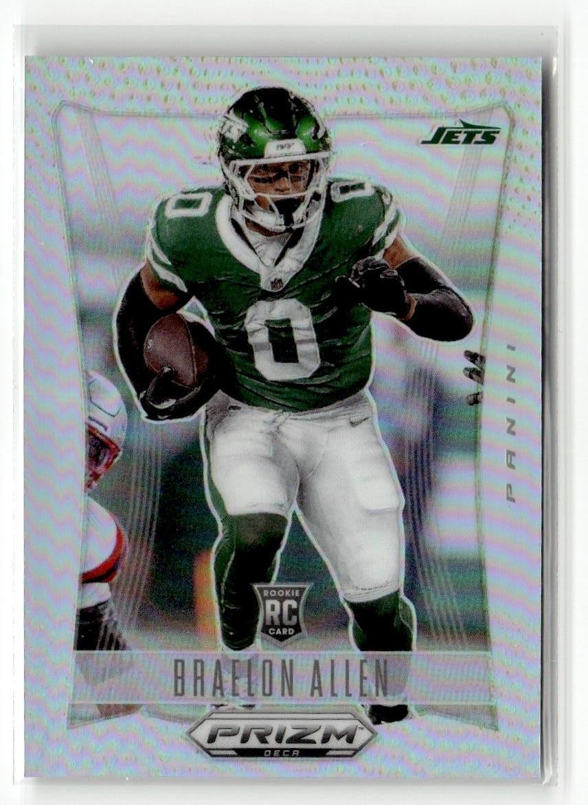 2024 Panini Prizm Deca #233 Braelon Allen Silver Prizms RC