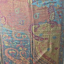 Real 100 Pashmina Women s Shawl 26 x 68 Pastel Color Excellent Quality