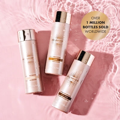 BELLAMIANTA LUXURY TANNING Bellamianta Liquid Gold Tanning Liquid Self Tan All Skin Types Perfect 7 Day Tan
