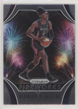 2020 Panini Prizm WNBA Fireworks Diamond DeShields #1 6h5