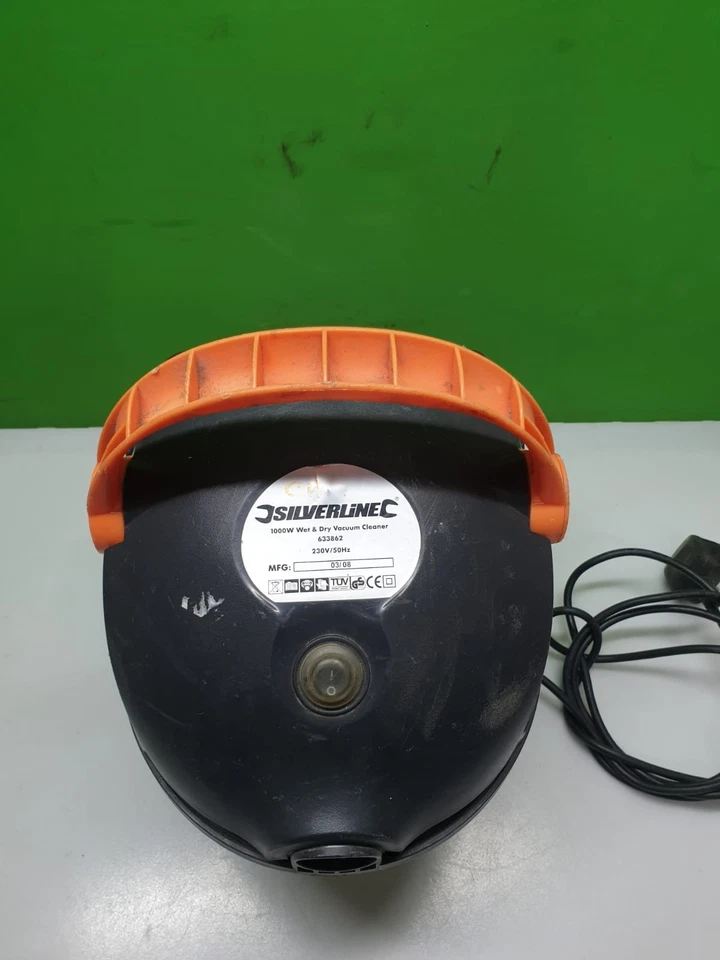 Unidad de cabezal de motor de repuesto para aspiradora Silverline 633882 10L en seco y húmedo Foto 4 de 4