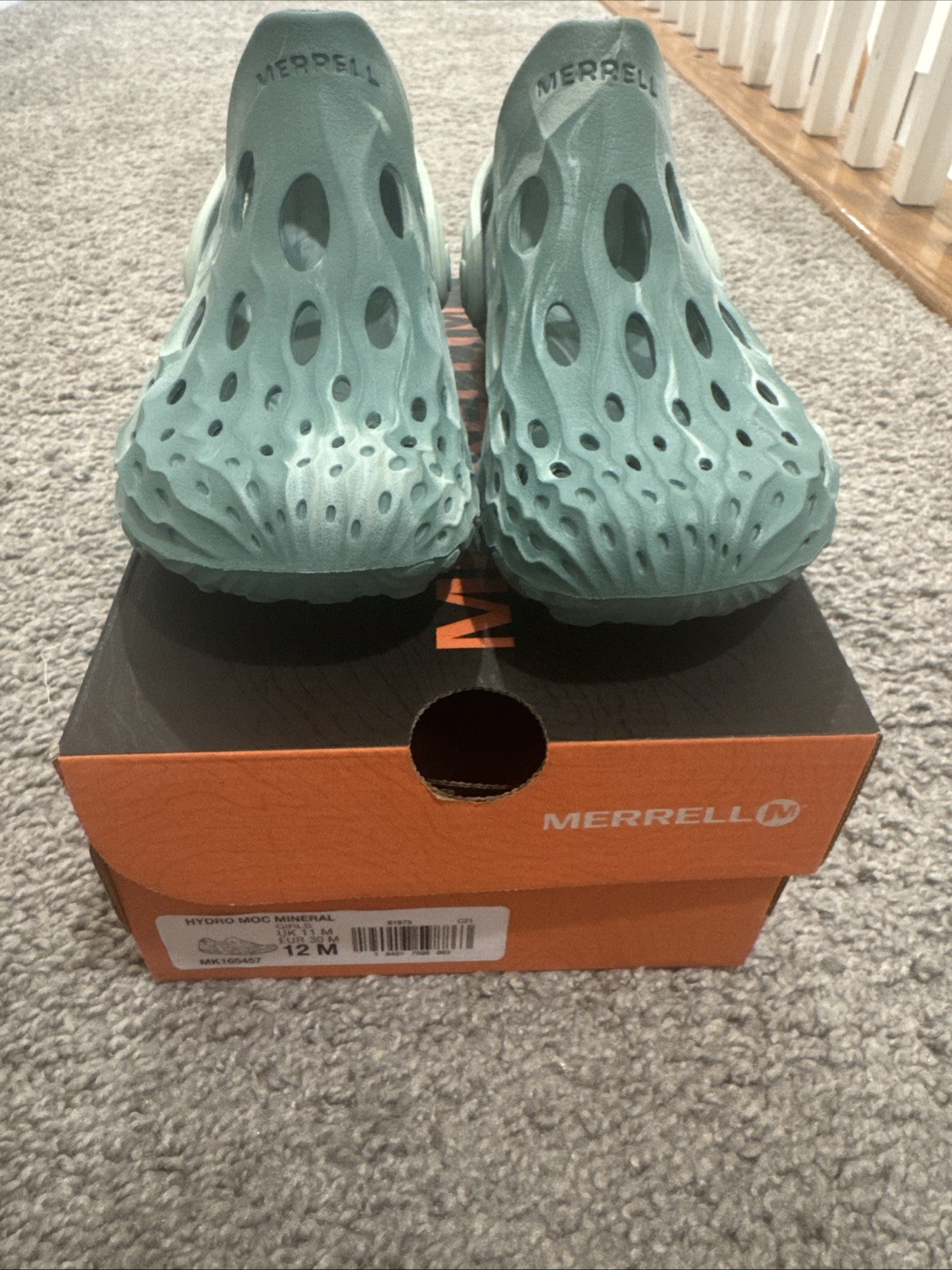 Sandalo sportivo bambino Merrell Hydro Moc taglia 12 minerale