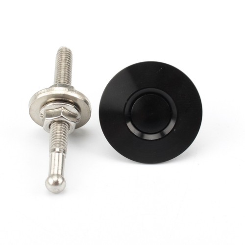 Car Push Button Quick Release Hood Bonnet Pins Lock Clip Car Bumper Latch Kit DN - Picture 13 of 16