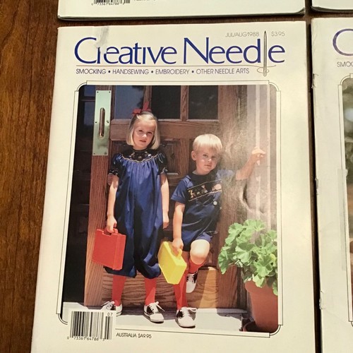 Lot of 6 CREATIVE NEEDLE Magazines 1988 - Picture 5 of 7