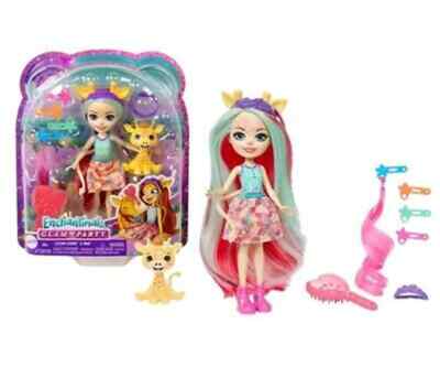 MATTEL ENCHANTIMALS Set Glam Party Giraffe Spieleset Mädchen Puppe