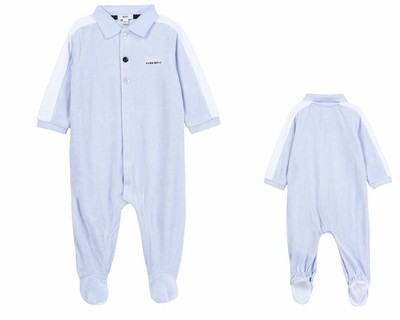 hugo boss velour baby grow