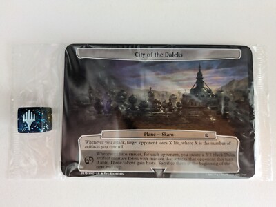 mtg dr who planechase cards MTG Dr Doctor Who Planechase Cards and Planar Die - Choose your Deck