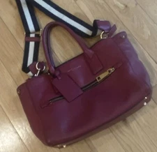 Marc  Jacobs Dark Red Handle & Crossbody Bag
