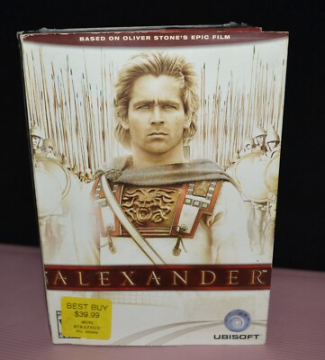 Alexander Ubisoft 2004 PC Game *NEW FACTORY SEALED*