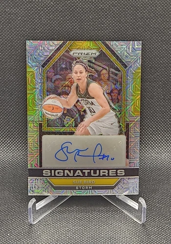 2023 Panini Prizm WNBA Sue Bird Mojo Prizm Auto /25 Seattle Storm SP