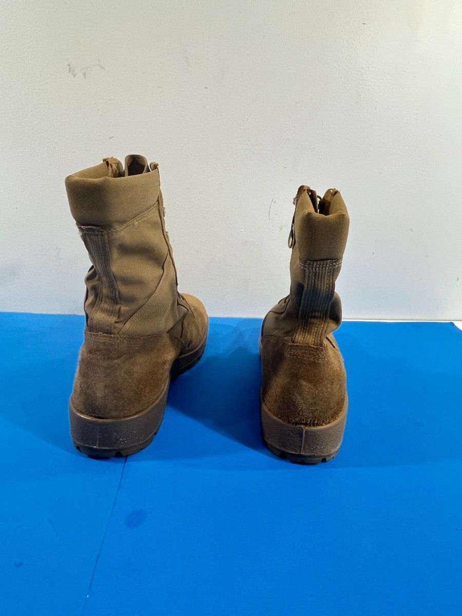 NEW 11.5 W McRAE FOOTWEAR 8189 Mil-Spec Hot Weather Coyote Boots
