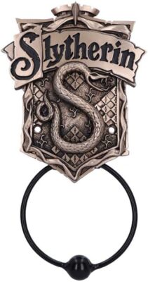 Nemesis jetzt offiziell lizenzierter Harry Potter Slytherin Türklopfer, Bronze, 24.