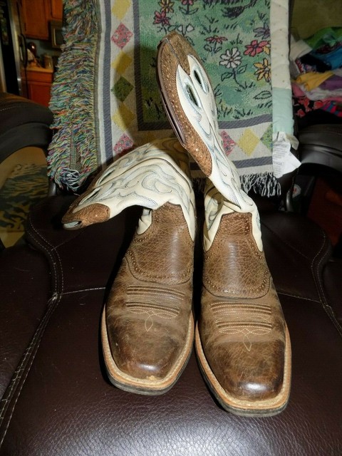 ariat rawhide boots