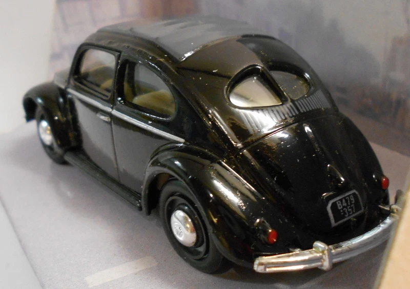 Dinky Escala 1/43 Diecast Modelo DY-6B 1951 VOLKSWAGEN NEGRO Foto 2 de 4