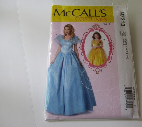Patron De Couture McCall's 3537 - Robe Style Princesse - Tailles 6,7,8 - Neuf Non Découpé