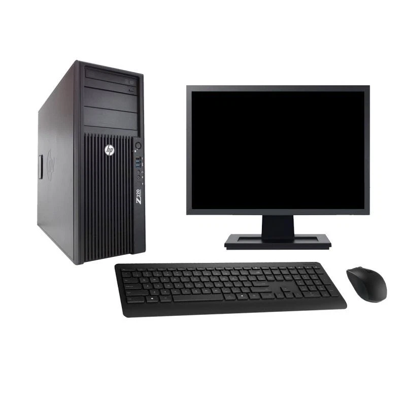PC Tour HP WorkStation Z220 Ecran 27" i3-3220 RAM 8Go SSD 240Go Windows 10 Wifi - Photo 2/4