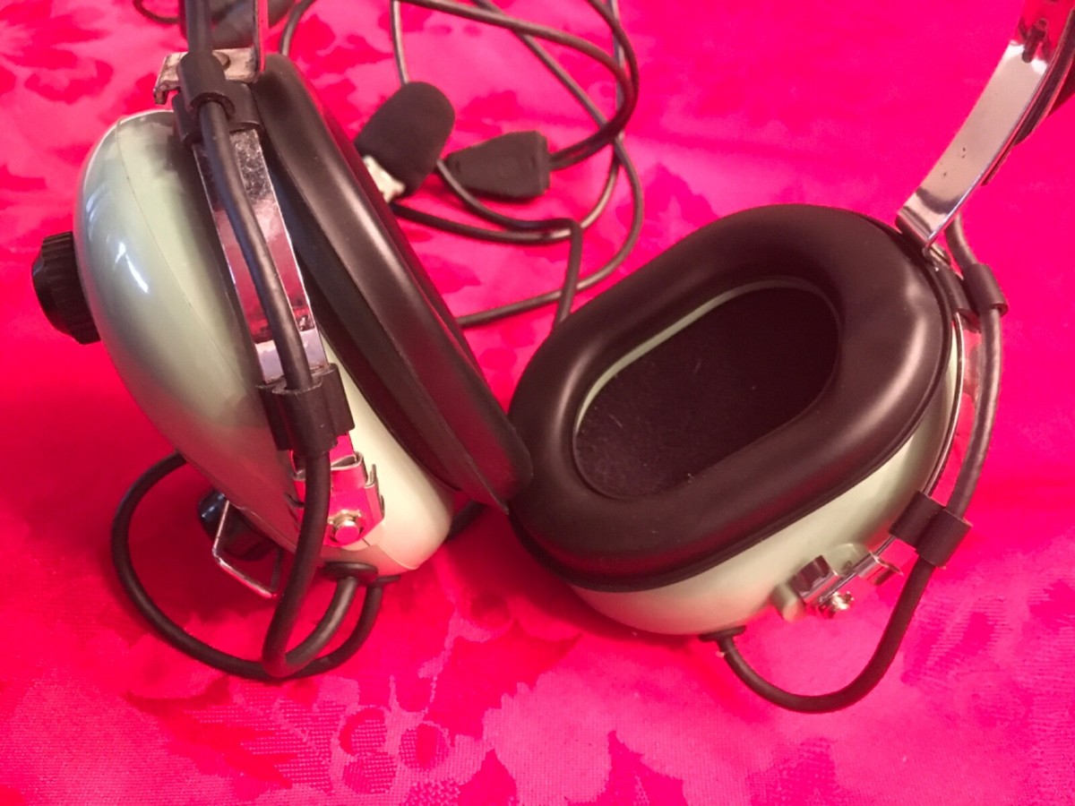 David Clark H10-40 2-plug Aviation Headset | eBay