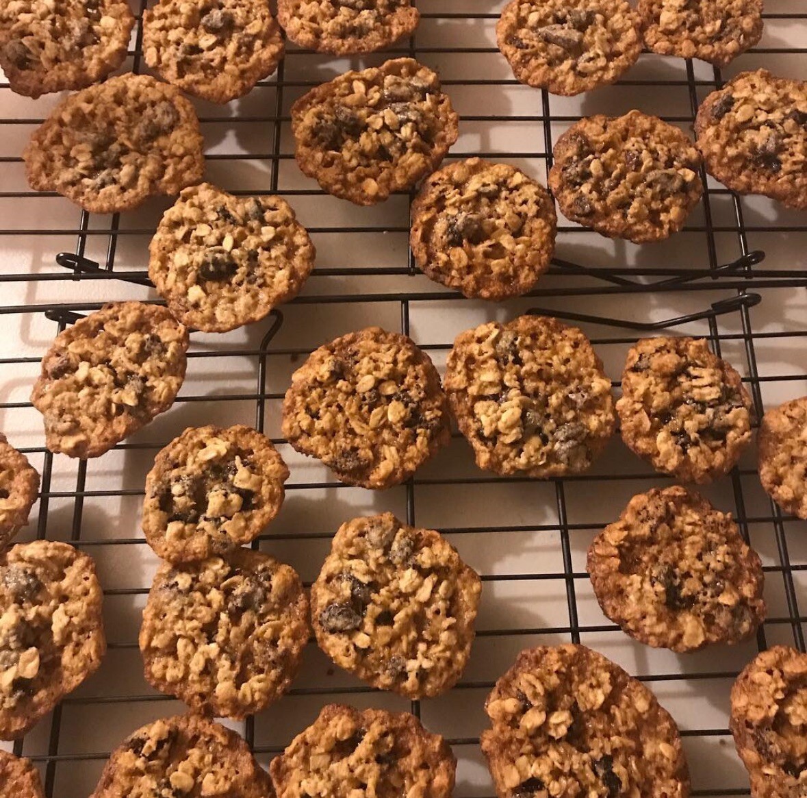 Homemade Oatmeal Raisin Cookies Two Dozen (24) Made To Order