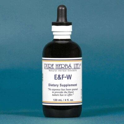 E & F-W Herbal Extract Pure Herbs 4 fl oz. (Energy and Fitness)