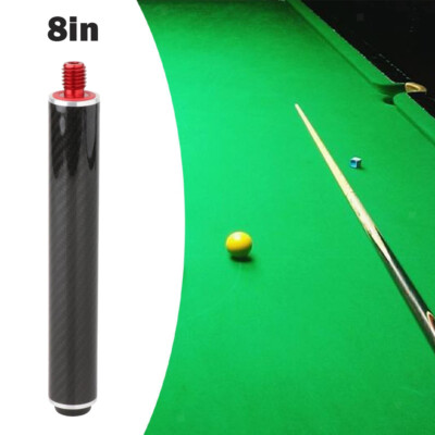 Billiards Pool 8IN Cue Extension Cue Extender Enthusiast Player Cue End Extender