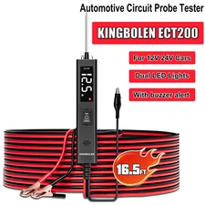 2025 ECT200 Auto Electrical Circuit Tester 12V 24V Car Voltage Test 16.5FT Cable