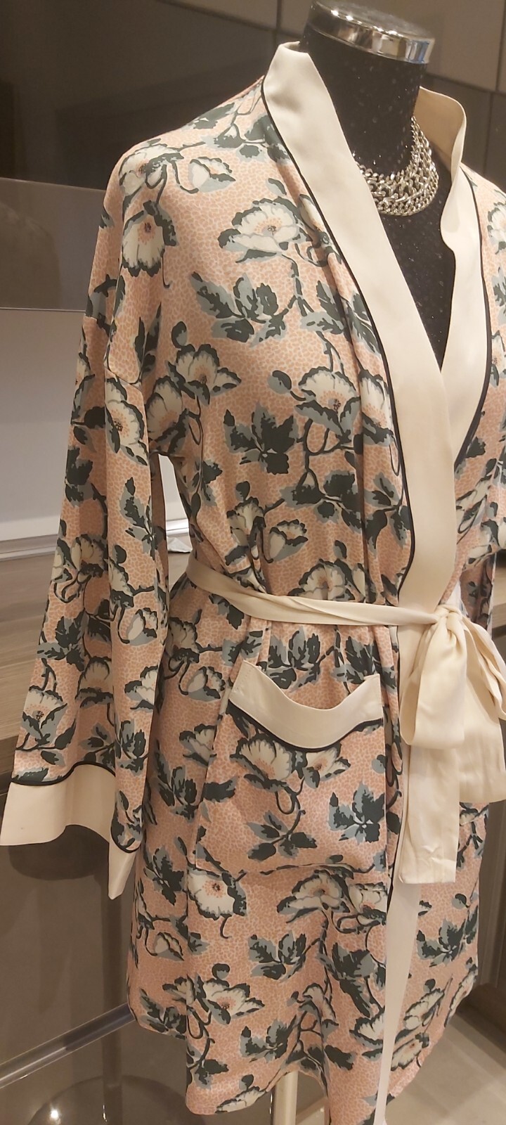 TED BAKER Small Patterned Cotton Robe - image 4