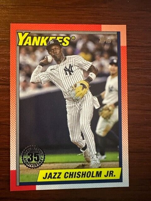 2025 Topps- 35th Anniversary Jazz Chisholm Jr. NY Yankees | eBay 2025 Topps- 35th Anniversary Jazz Chisholm Jr. NY Yankees | eBay