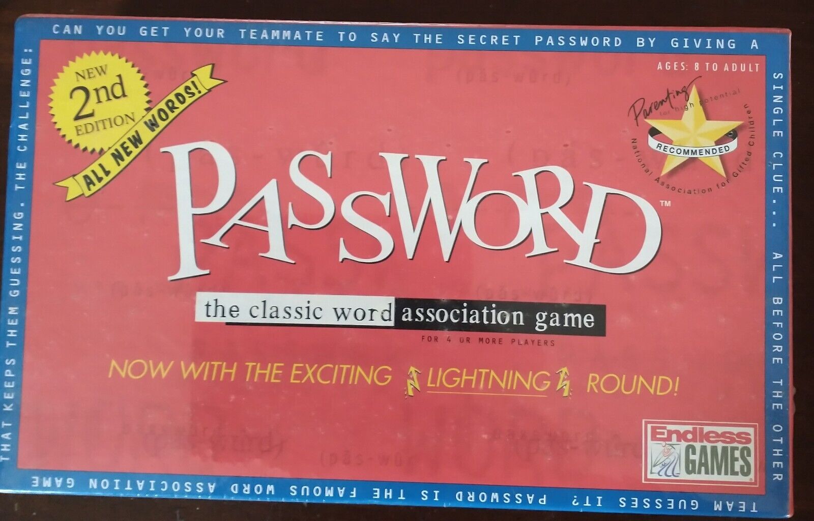  Endless Games Password The Original Word Association