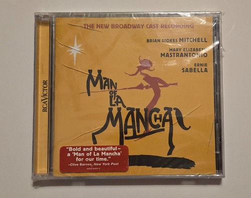 MAN OF LA MANCHA Broadway Cast Recording CD Sealed 2003 Musical