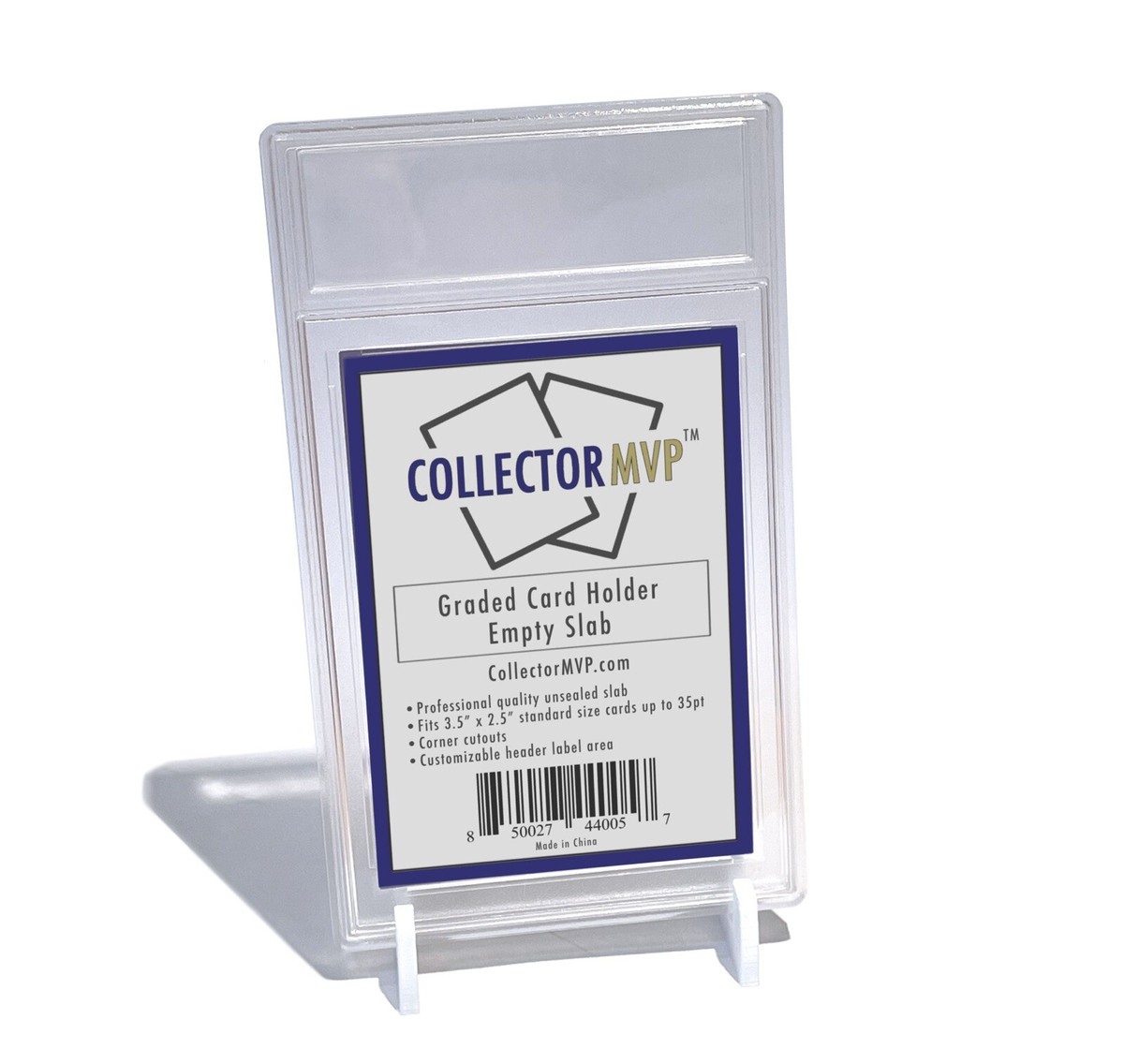 unsealed graded card slabs 130 Pt. PSA Style Empty Card Slabs for Sports Card Grading & Protection main image 0