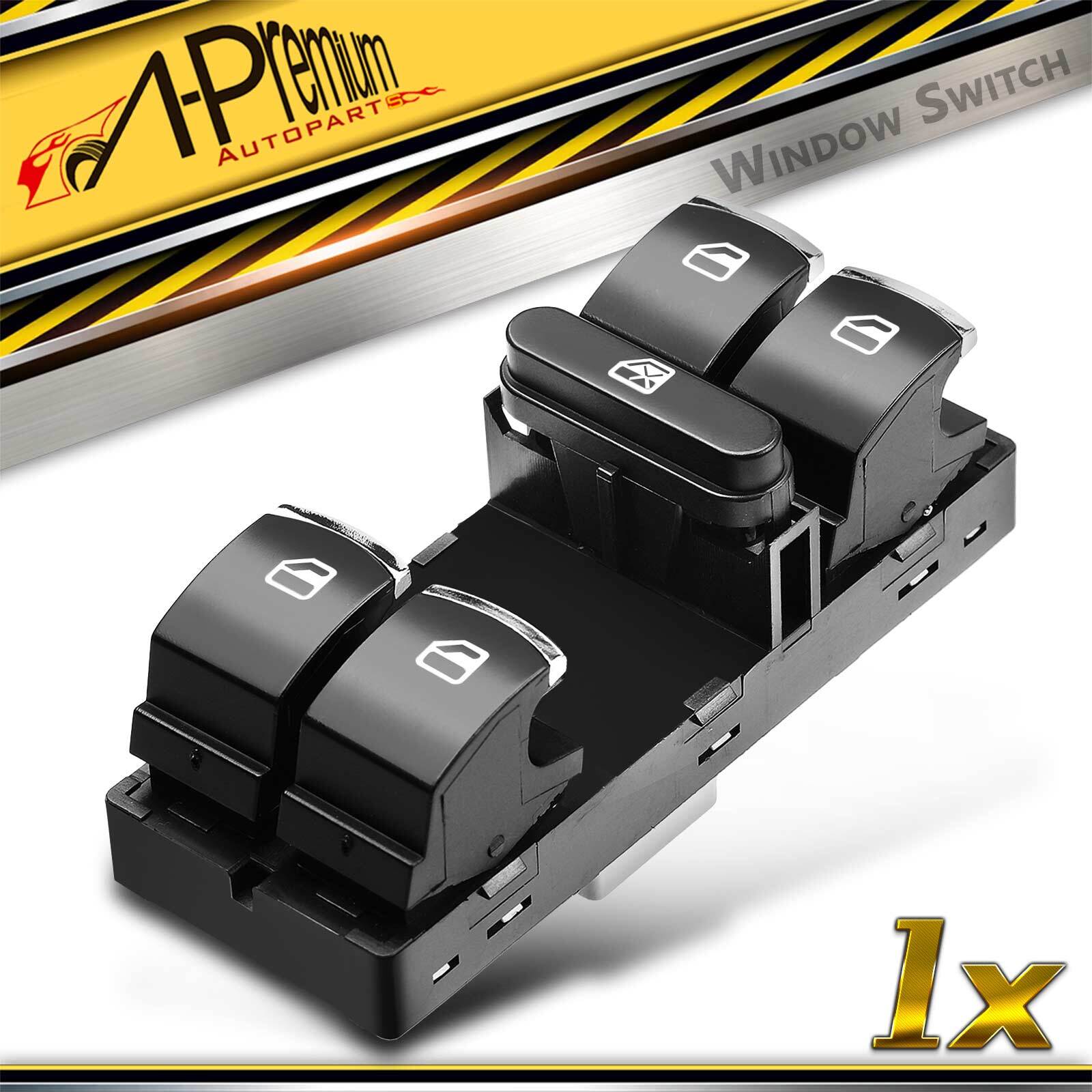 A-Premium Front Left Power Window Switch for VW Jetta 11-16 Passat Golf Tiguan