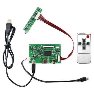 VSDISPLAY Fit To HD LCD Controller Board for 7" AT070TN92 AT065TN14 LCD