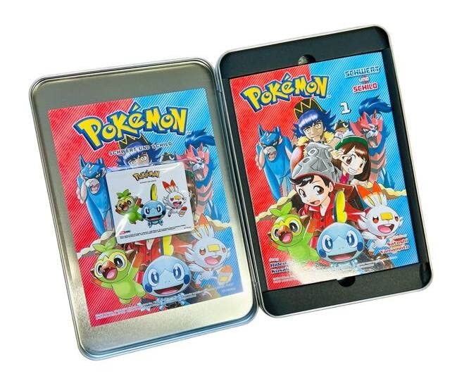 Thumbnail - Pokémon Schwert Und Schild Steelbox Von Hidenori Kusaka 2022 Band 1