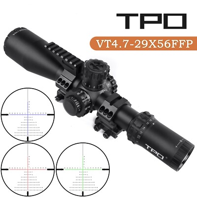 Sniper 4.7-29x56mm FFP Hunting Scope 35mm Tube Side Parallax